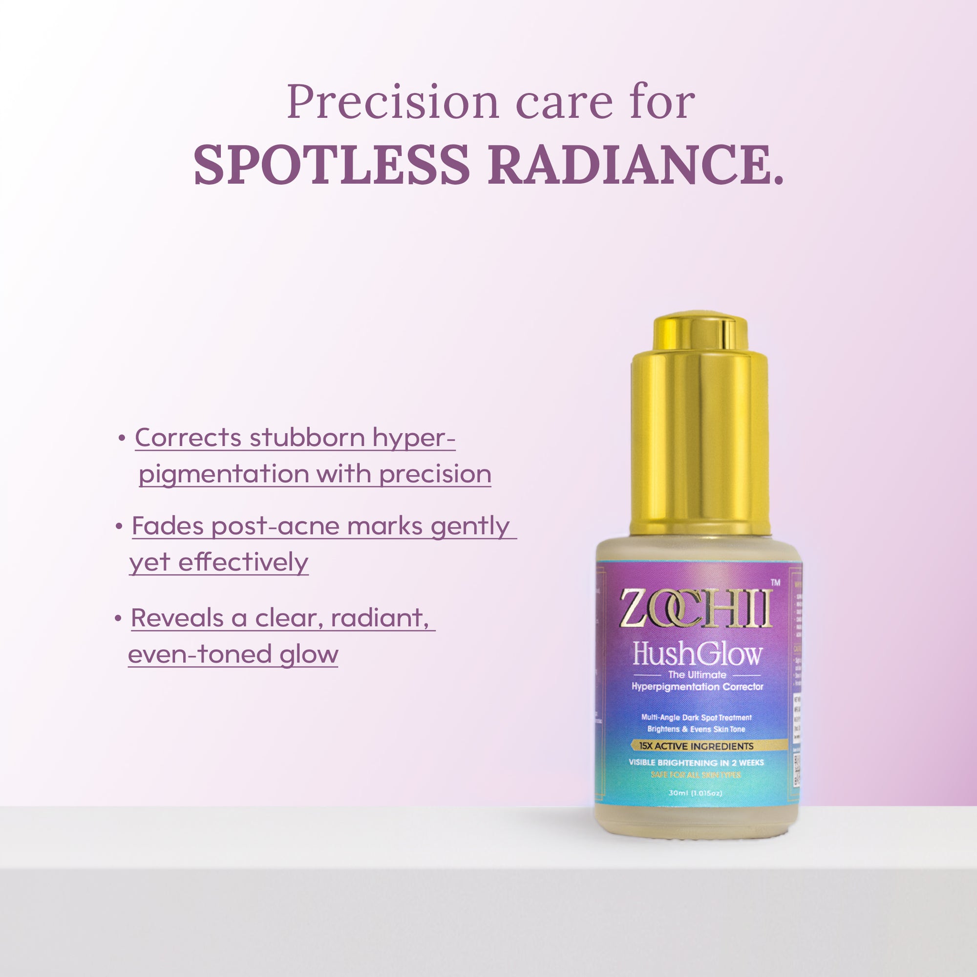 Hushglow-The Ultimate Hyperpigmentation Corrector Serum