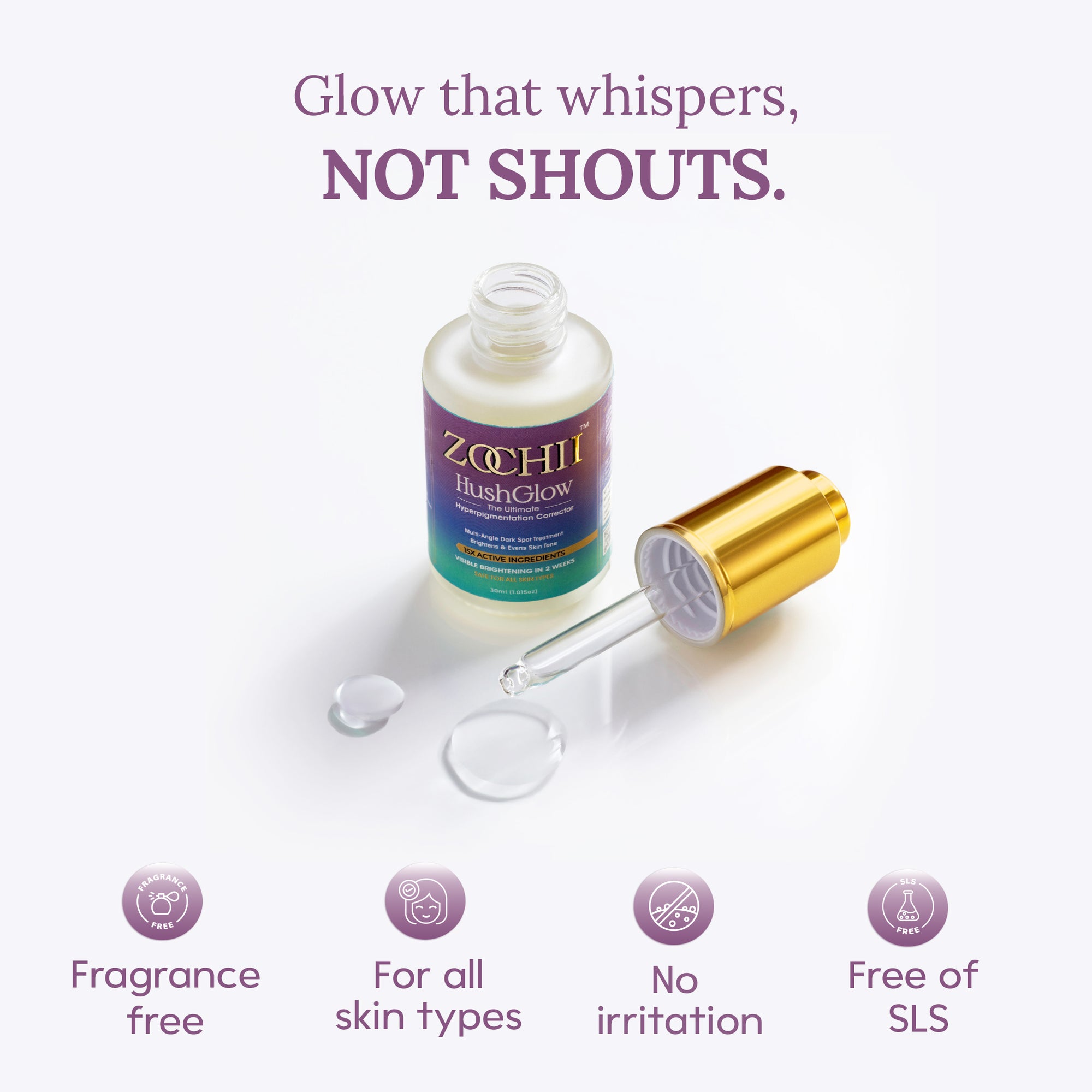 Hushglow-The Ultimate Hyperpigmentation Corrector Serum